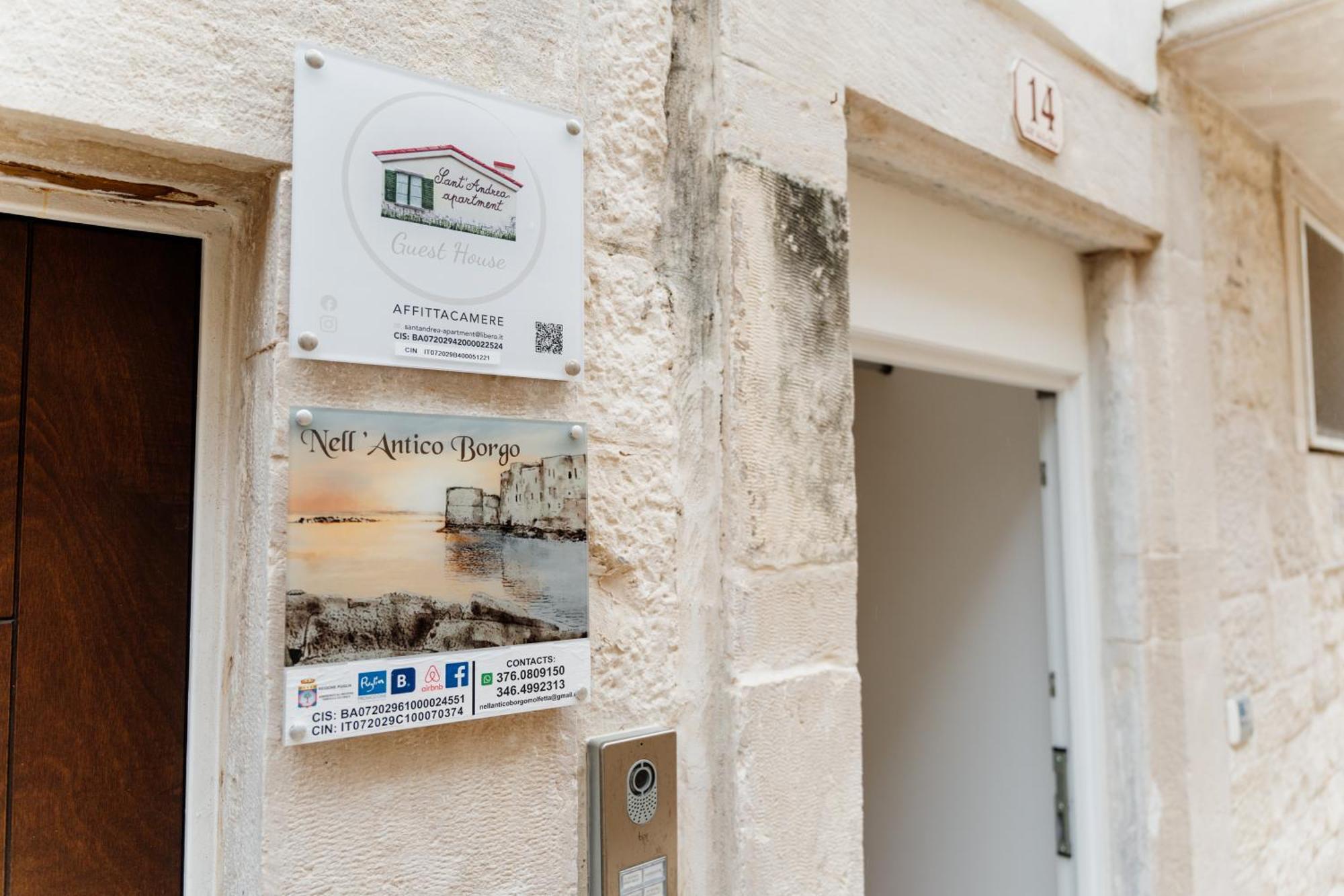 Nell'Antico Borgo B&B Molfetta Buitenkant foto